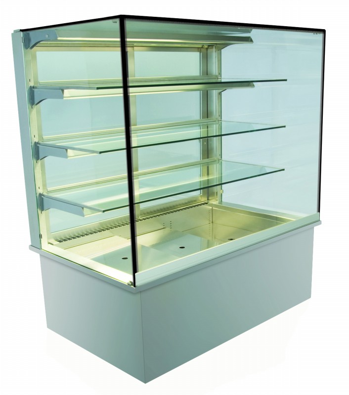 Bild 1: Nordcap Einbau-Kühlvitrine GLR 112-88-Z